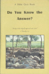 Do You Know the Answer? - Bible Quiz Book