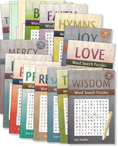 Set of 9 Word Search Puzzle Books