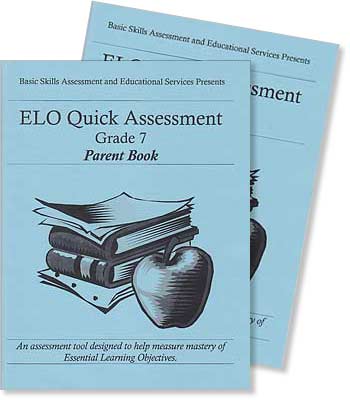 Grade 7 - ELO (Essential Learning Objectives) Quick Assessment Test