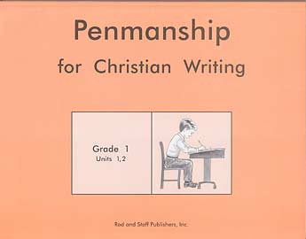 Grade 1 Penmanship Workbook Units 1,2