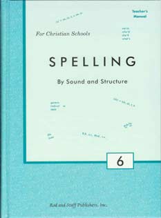 Grade 6 Spelling Teacher's Manual