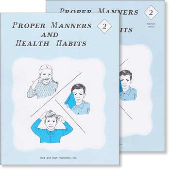 Grade 2 Health "Proper Manners and Health Habits" Set