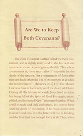 Tract - Are We to Keep Both Covenants? [Pack of 100]