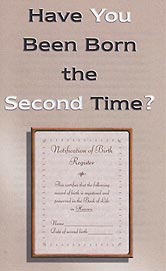 Tract - Have You Been Born the Second Time? [Pack of 100]