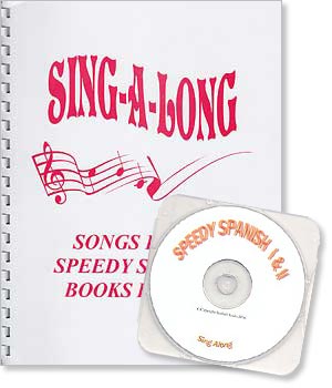 Speedy Spanish - Sing-Along Book and Audio CD