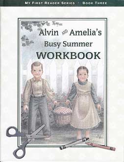 Alvin and Amelia's Busy Summer - workbook