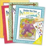 "Invisibles" Sticker Books - Set of 4