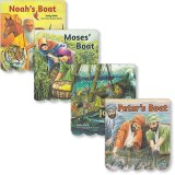 "Bible Boats for Little Folks Series" (board books) - Set of 3