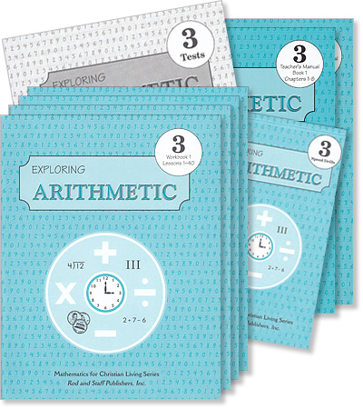 Grade 3 Math "Exploring Arithmetic" Set [3rd Ed]