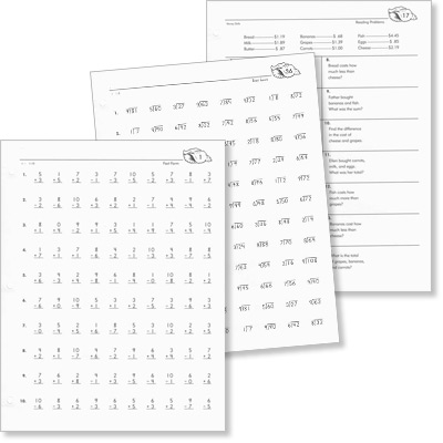 Grade 3 Math Blacklines