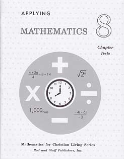 Grade 8 Math Chapter Tests