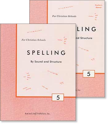 Grade 5 Spelling "Spelling by Sound and Structure" Set