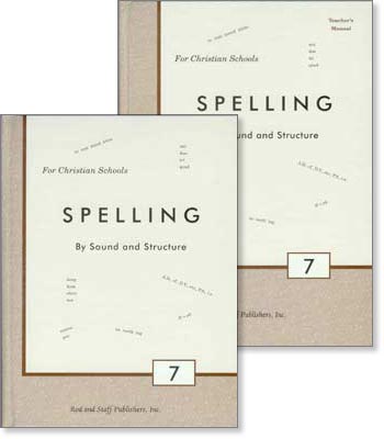 Grade 7 Spelling "Spelling by Sound and Structure" Set