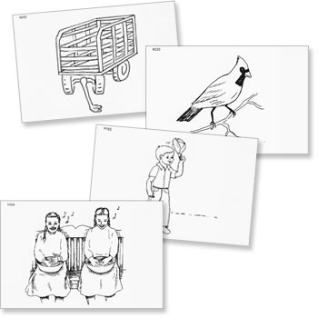 Mental Picture Cues - Picture Cards