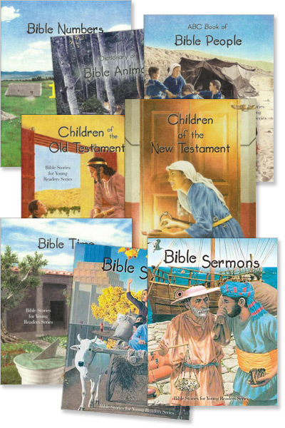 Set of 6 "Bible Stories for Young Readers Series"