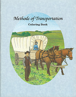 Methods of Transportation Coloring Book