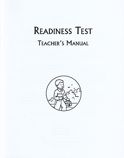 Grade 1 Readiness Test - Teacher