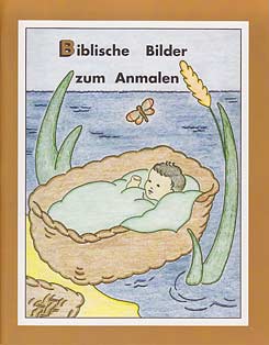 German - B - Biblische Bilder zum Anmalen [Bible Pictures to Color]
