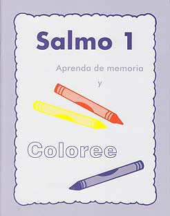 Salmo 1 aprenda de memoria y coloree [Psalm 1 Coloring Book]