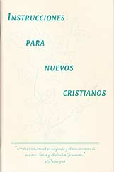Instrucciones para nuevos cristianos