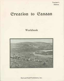 Bible History "Creation to Canaan" Workbook Teacher