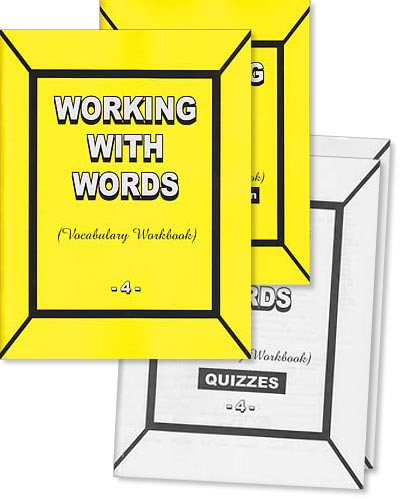 Grade 4 Pathway Vocabulary "Working With Words" Set