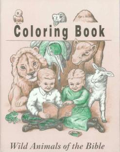 Wild Animals of the Bible - Bible Coloring Book