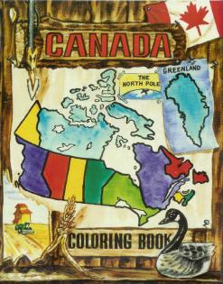 Canada - Countries Coloring Book