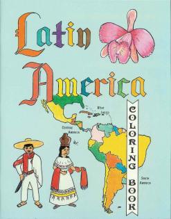 Latin America - Countries Coloring Book