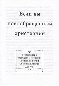 Russian Tract [D] - If You Are a New Christian