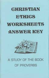 Christian Ethics - Worksheets Answer Key