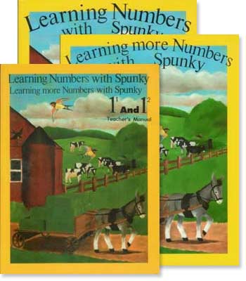 Grade 1 Schoolaid Math "Learning Numbers with Spunky" Set