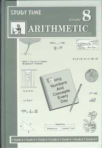 Grade 8 Study Time Arithmetic - Textbook