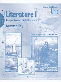 Literature I - Perspectives of Life in Literature - (2009) Answer Key 6-10