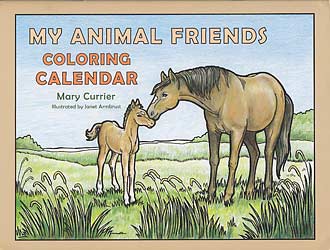 My Animal Friends Coloring Calendar
