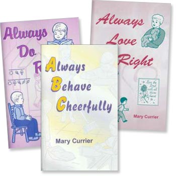Set of 3 "Always" Activity Books