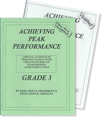Grade 3 - Achieving Peak Performance - Test Preparation