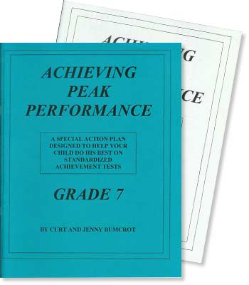Grade 7 - Achieving Peak Performance - Test Preparation