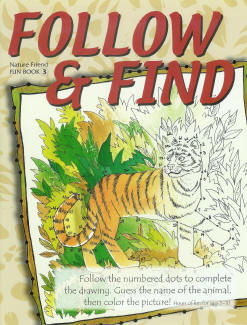 Fun Book 3: Follow and Find (dot-to-dot coloring)