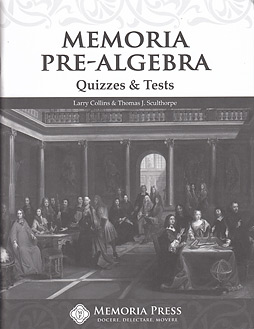 Memoria Pre-Algebra Quizzes and Tests