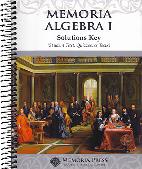 Memoria Algebra I Solutions Key