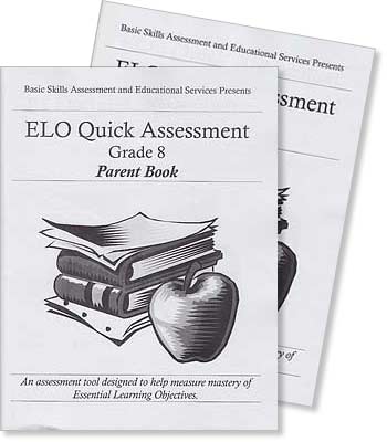 Grade 8 - ELO (Essential Learning Objectives) Quick Assessment Test