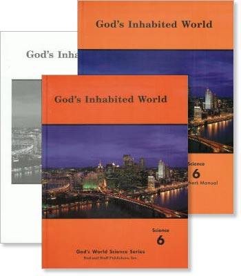 Grade 6 Science "God's Inhabited World" Set