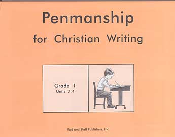 Grade 1 Penmanship [PREV EDITION] Workbook Units 3,4