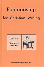 DISCOUNT - Grade 1 Penmanship [PREV EDITION] Teacher's Manual
