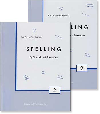 Grade 2 Spelling "Spelling by Sound and Structure" Set