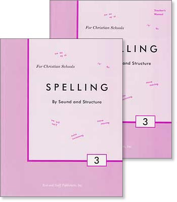 Grade 3 Spelling "Spelling by Sound and Structure" Set