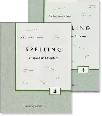 Grade 4 Spelling "Spelling by Sound and Structure" Set