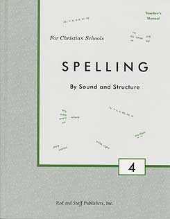 Grade 4 Spelling Teacher's Manual