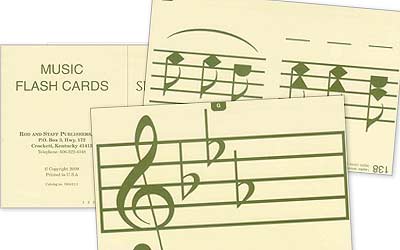 Grade 1 (and up) Music Flash Cards (English/Español)